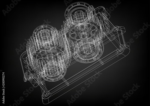 3d model of the reducer