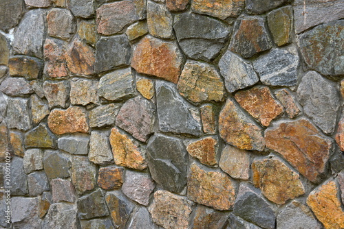 Texture wall and wild stone