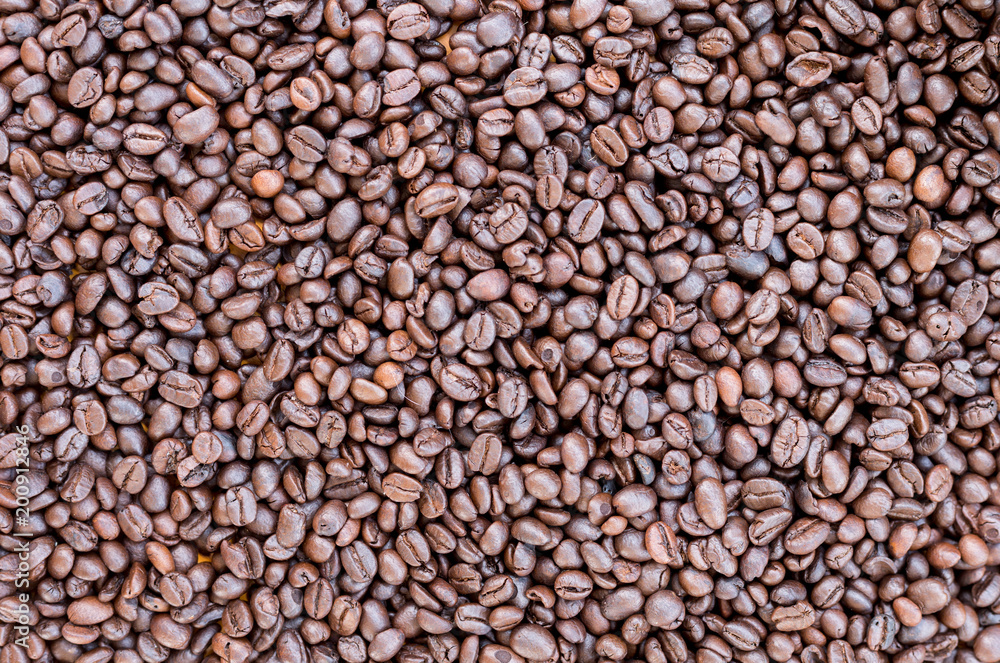 Coffee beans for use as background Coffee beans for use as background