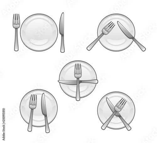 Utensil on a white background