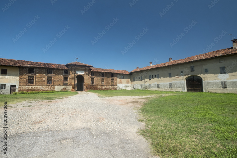 Borghetto Lodigiano (Italy): historic farm