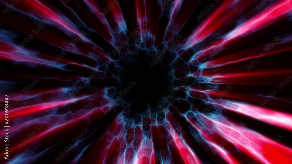 Flight in out through BLUE RED neon hyperspace lights digital tunnel motion graphics animation background loop new quality futuristic style cool nice beautiful video footage Flight in out through BLUE RED neon hyperspace lights digital tunnel motion graphics animation background loop new quality futuristic style cool nice beautiful video footage