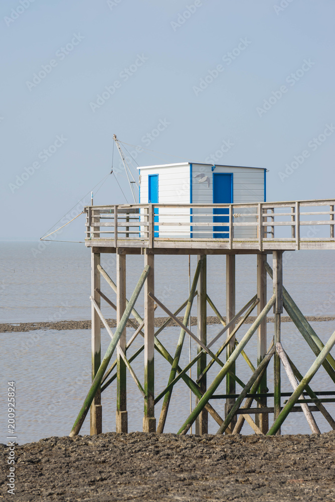 Carrelet Ile Madame Charente Maritime France Carrelet Ile Madame Charente Maritime France