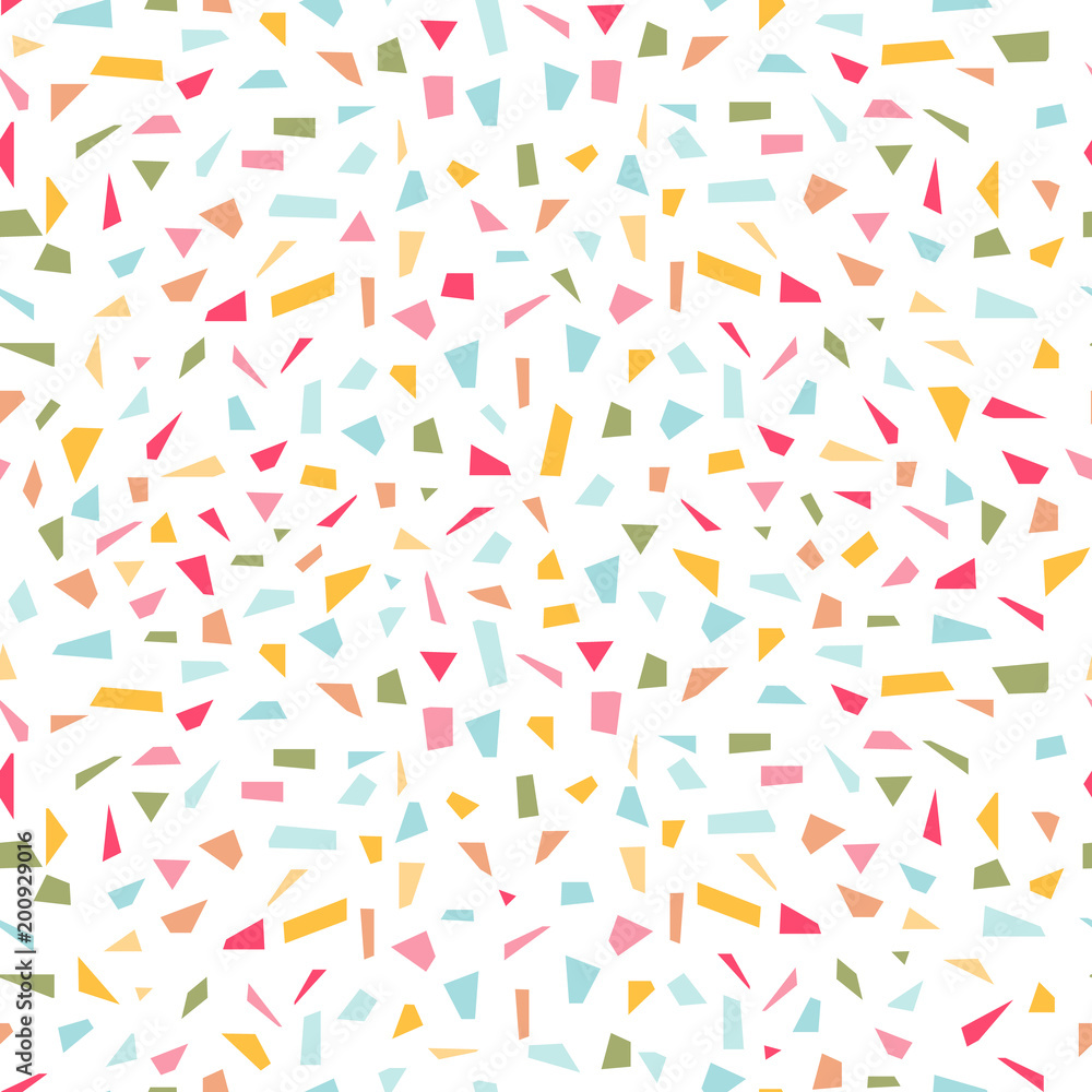 Colorful confetti seamless pattern Colorful confetti seamless pattern