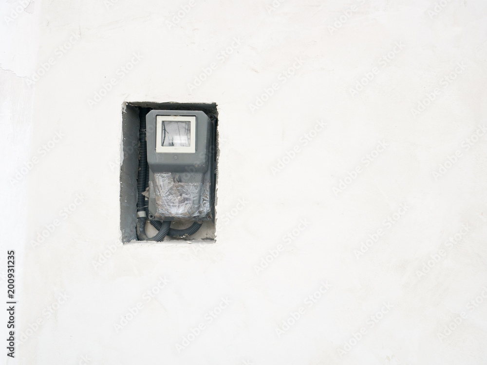 External electric meter