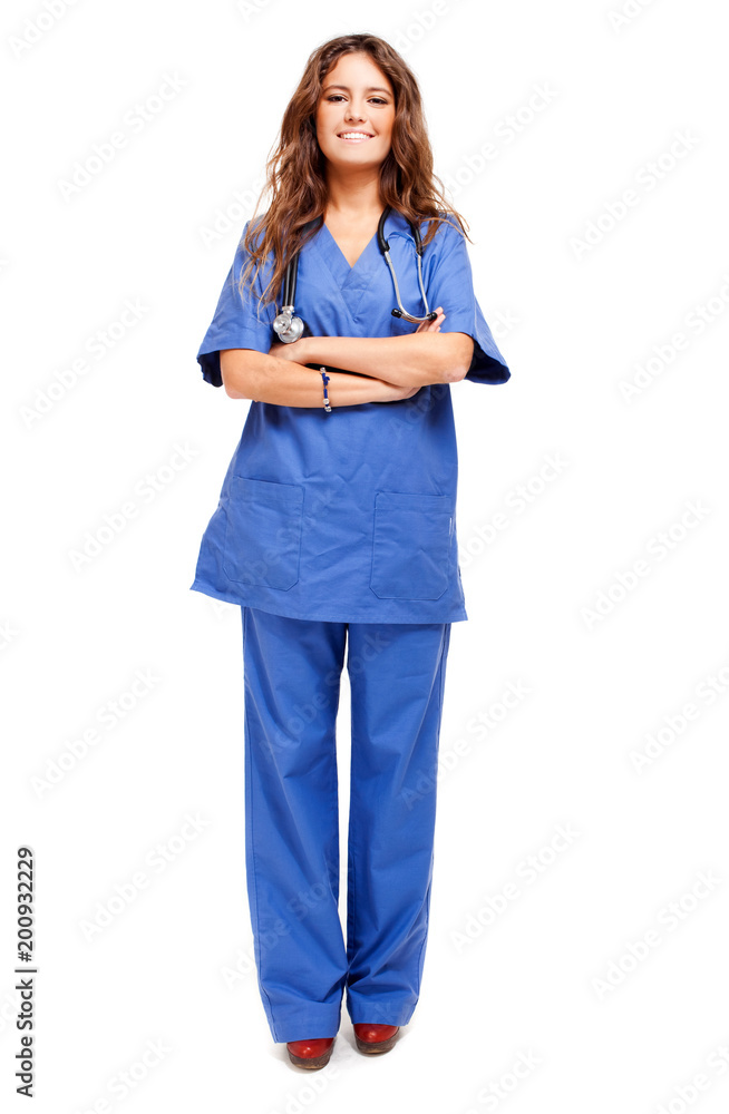 Portrait of a smiling nurse Portrait of a smiling nurse
