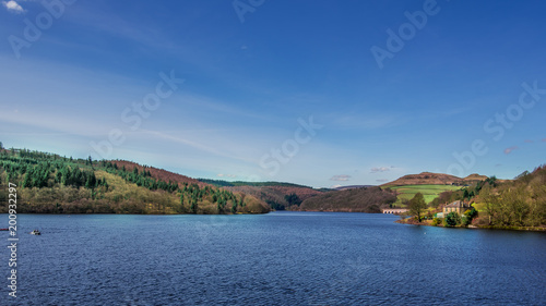 Obraz na płótnie Lady Bower lake, spring, UK w salonie