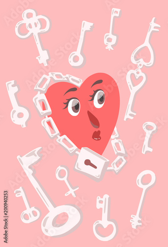 Heart key