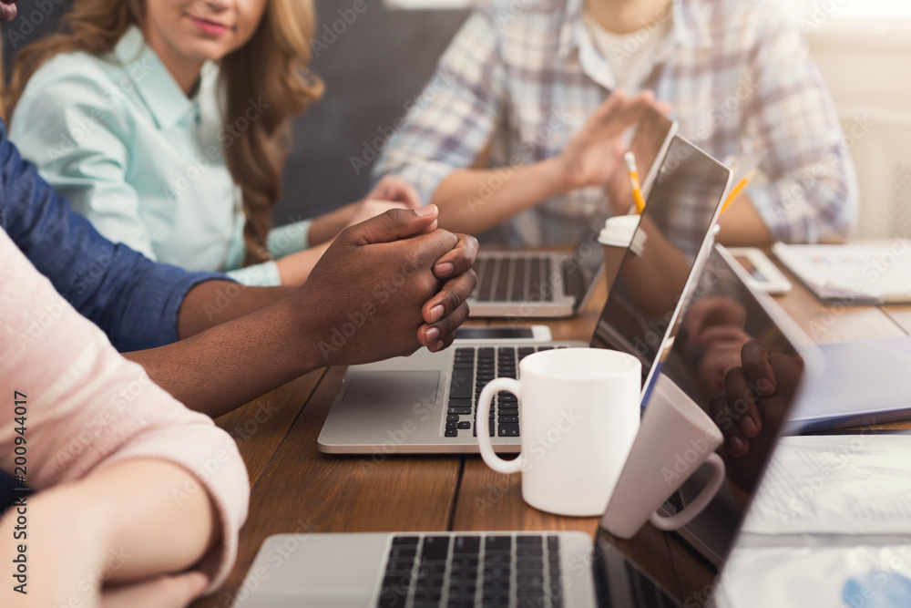 Programmers working in software developing company Programmers working in software developing company
