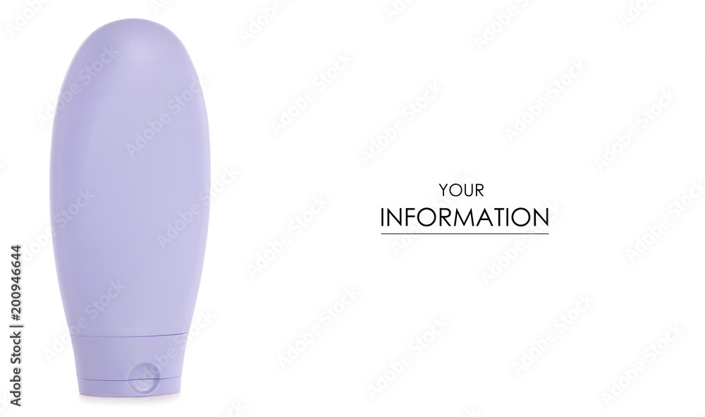 Plastic container cream for hand pattern Plastic container cream for hand pattern