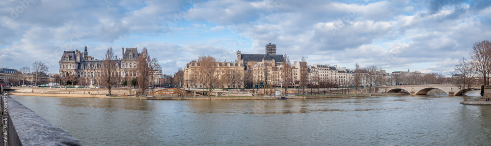 Vue panoramique du centre de Paris