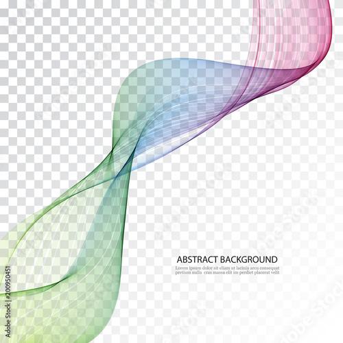Abstract wave vector background, rainbow waved lines for brochure, website, flyer design. Rainbow color.