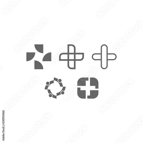 logo medical abstract