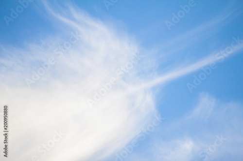 Blue sky with clouds