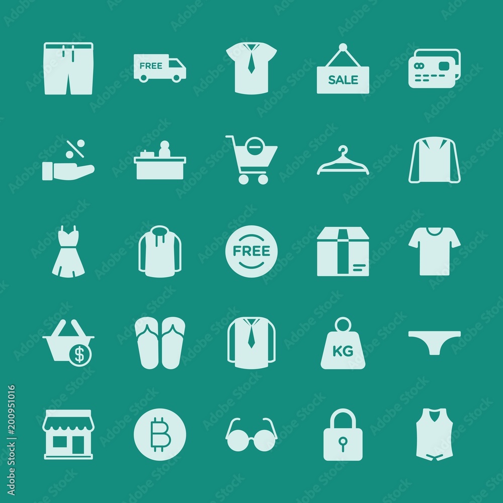 Modern Simple Set of clothes, shopping Vector fill Icons. ..Contains such Icons as bitcoin, template, door, virtual, market, holiday and more on green background. Fully Editable. Pixel Perfect. Modern Simple Set of clothes, shopping Vector fill Icons. ..Contains such Icons as bitcoin, template, door, virtual, market, holiday and more on green background. Fully Editable. Pixel Perfect.
