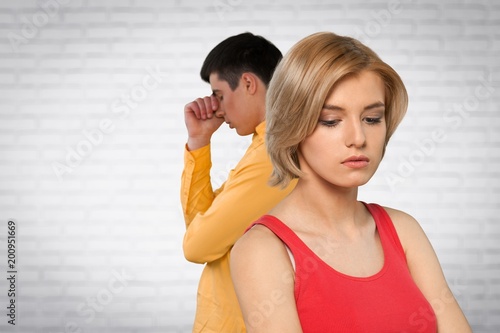 Obraz na płótnie Couple.
