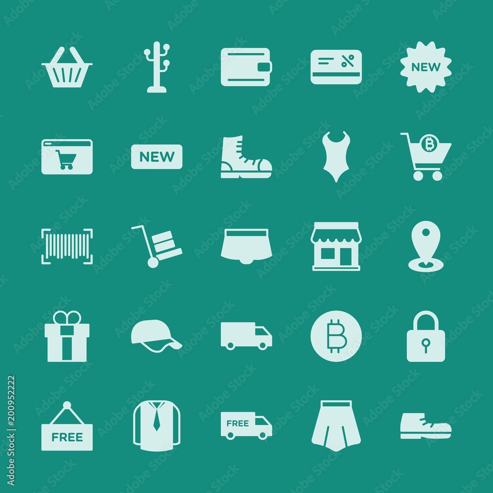 Modern Simple Set of clothes, shopping Vector fill Icons. ..Contains such Icons as service, skirt, leather, banner, market, woman, foot and more on green background. Fully Editable. Pixel Perfect. Modern Simple Set of clothes, shopping Vector fill Icons. ..Contains such Icons as service, skirt, leather, banner, market, woman, foot and more on green background. Fully Editable. Pixel Perfect.