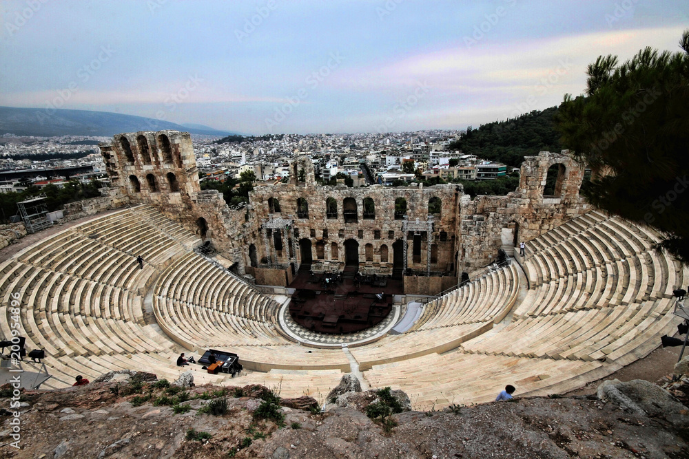 Great Roman Amphitheater, Athens, Greece