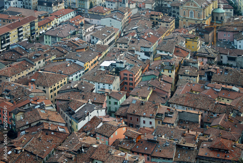 Fototapeta premium RIVA DEL GARDA DALL'ALTO 