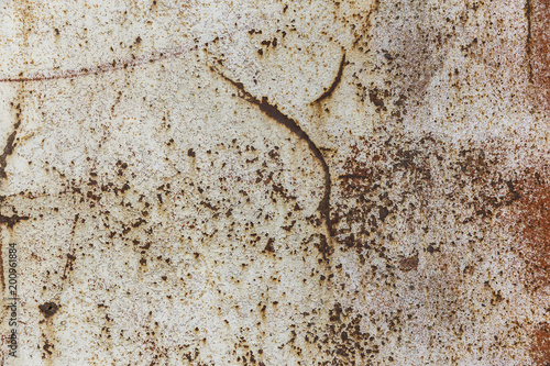 Texture of painted rusty me...