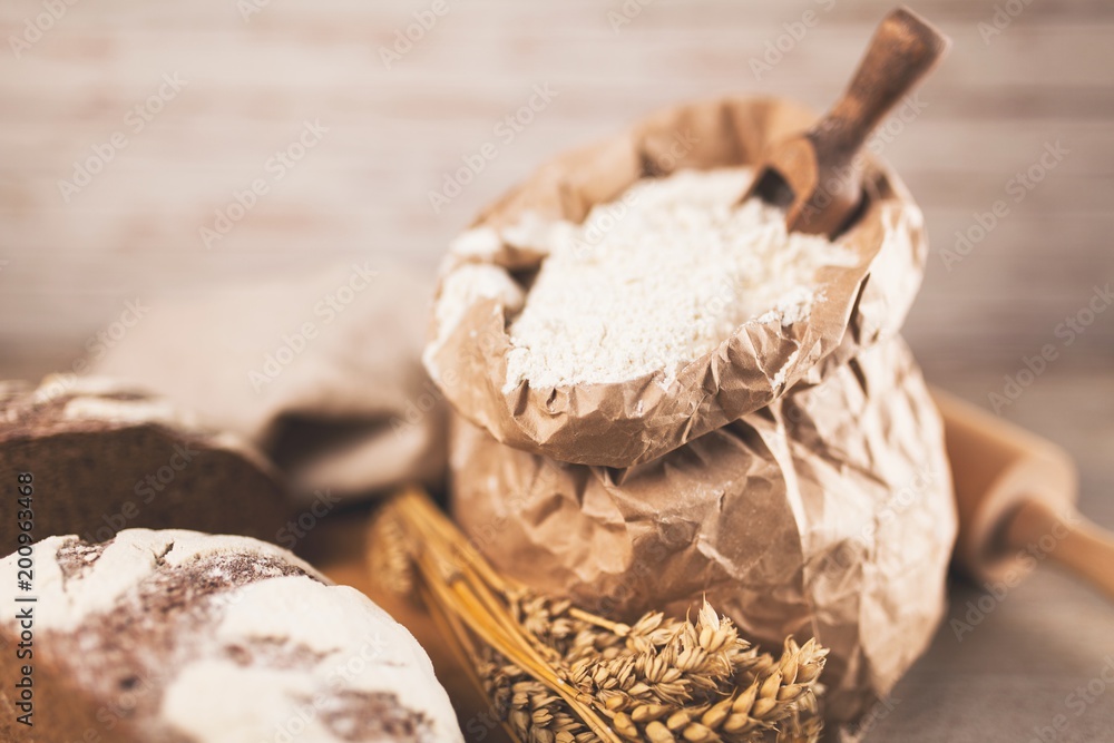 Fototapeta premium Bag of flour