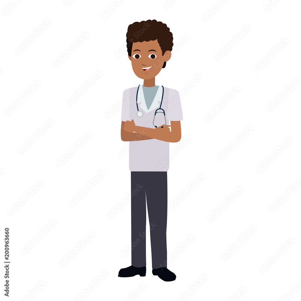 Male doctor cartoon vector illustration graphic design Male doctor cartoon vector illustration graphic design