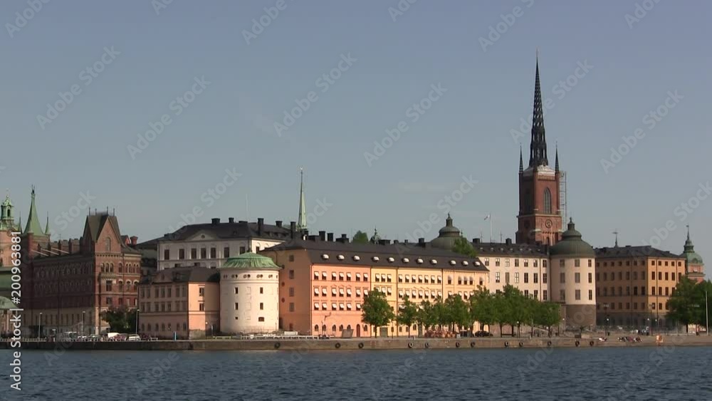 Island of Riddarholmen in Sweden's capital Stockholm. Island of Riddarholmen in Sweden's capital Stockholm.