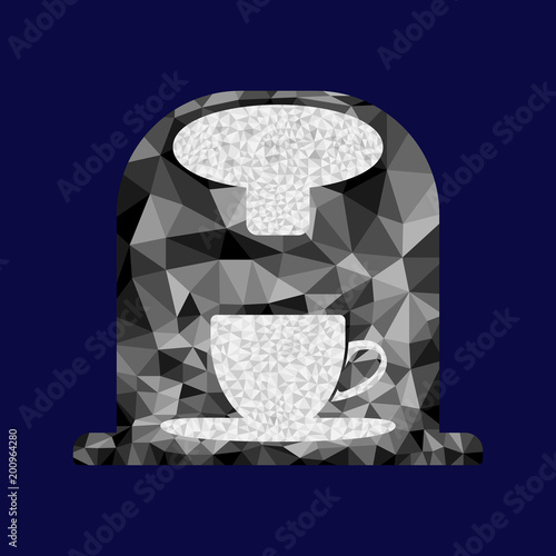 Polygon coffee machine image