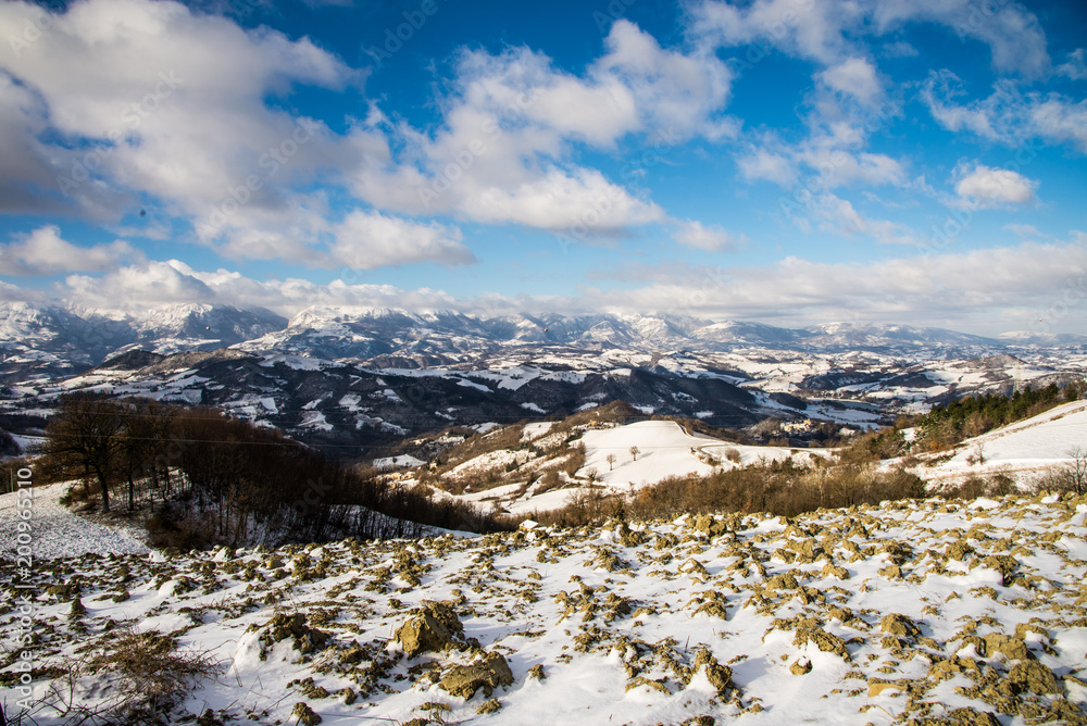 Marche hills Central Italy