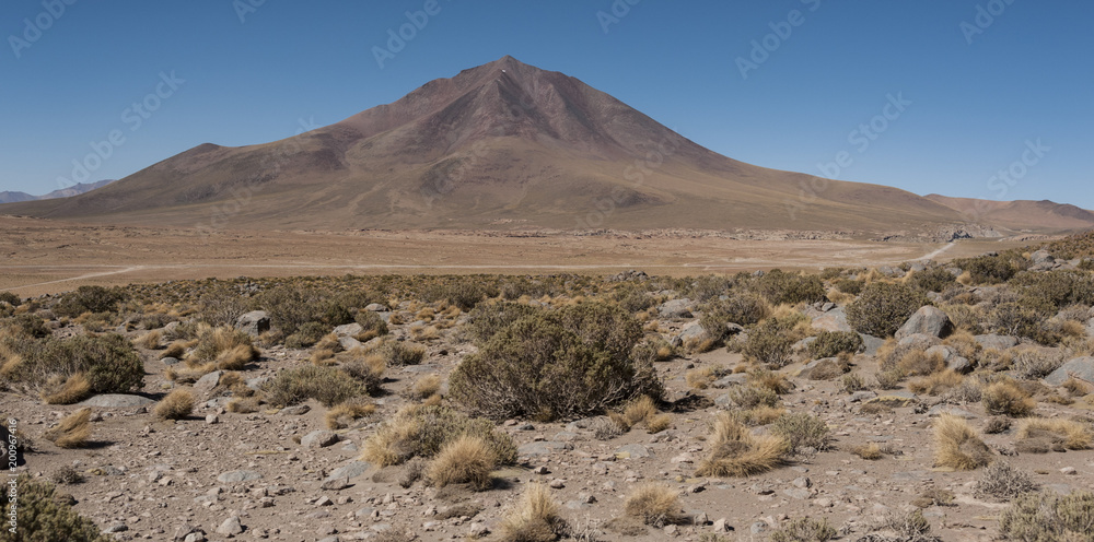 The beautiful landscape of Bolivia, South America