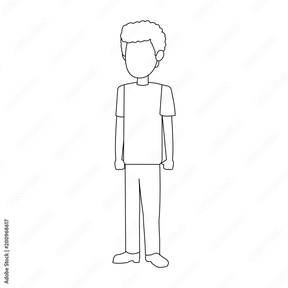Cute boy cartoon vector illustration graphic design Cute boy cartoon vector illustration graphic design
