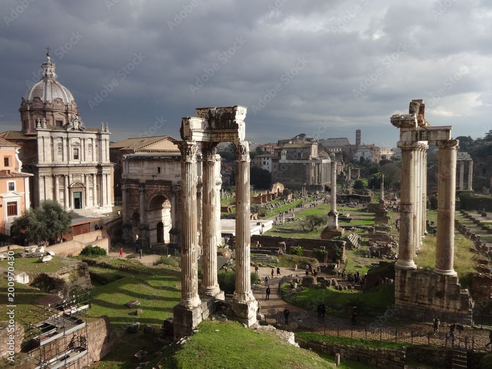 Roman Forum Ruins