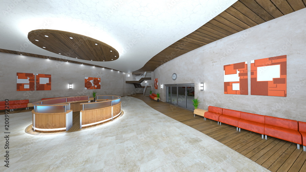 エントランスホール Stock イラスト Adobe Stock