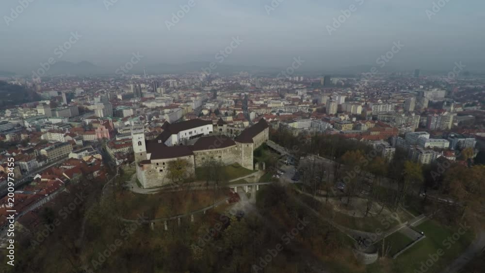 Ljubljana Castle above Ljubljana Ljubljana Castle above Ljubljana