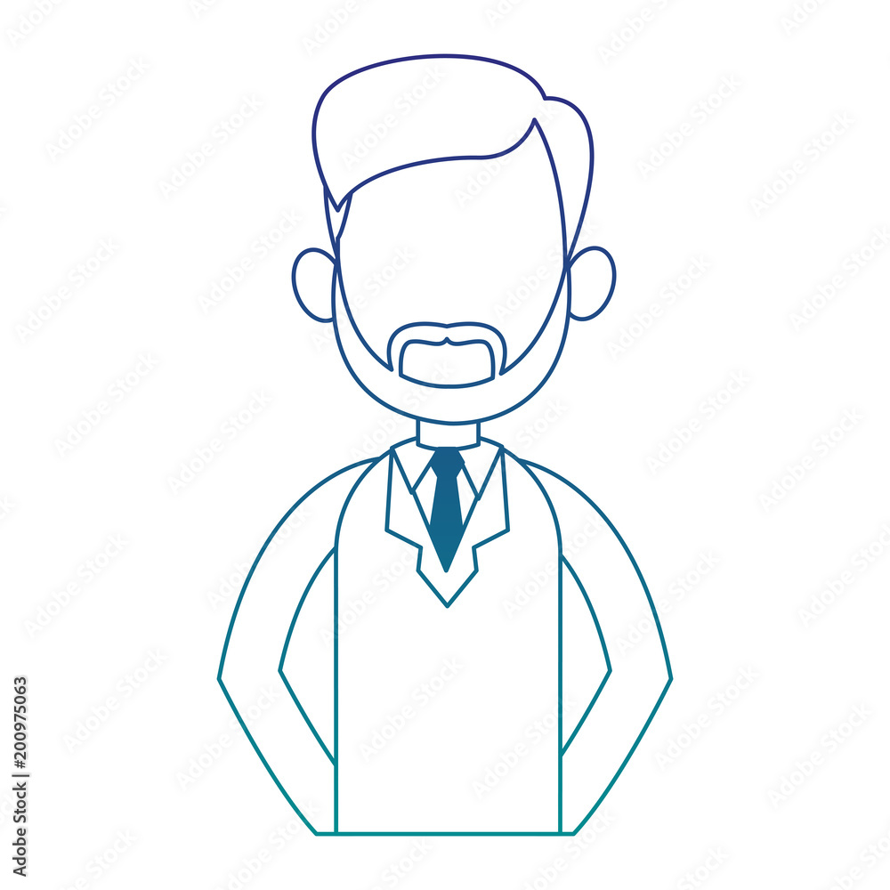 Male doctor with board cartoon vector illustration graphic design Male doctor with board cartoon vector illustration graphic design