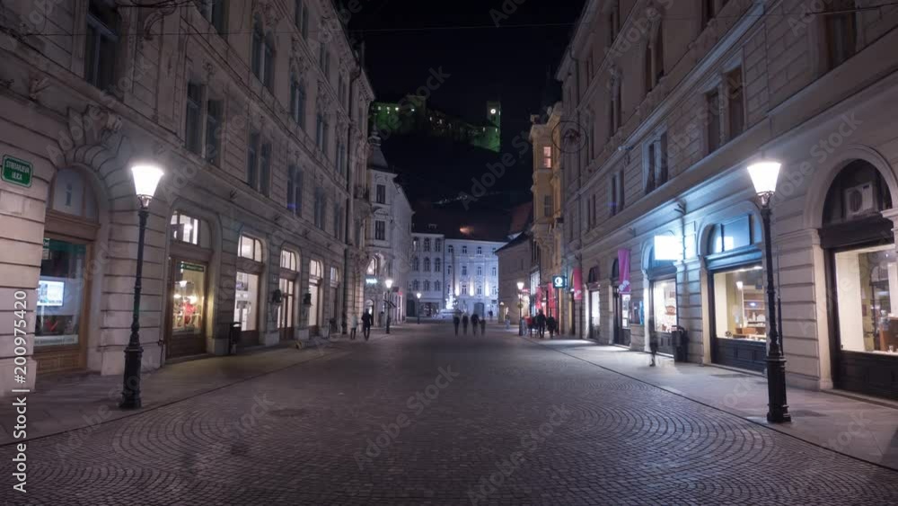 Timelapse of people walking on a street Timelapse of people walking on a street