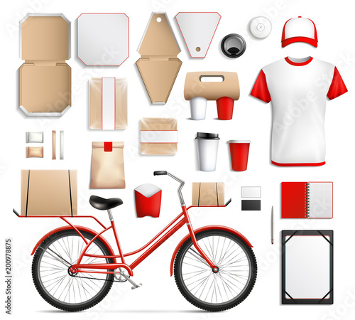 Street Food Packaging Template Set