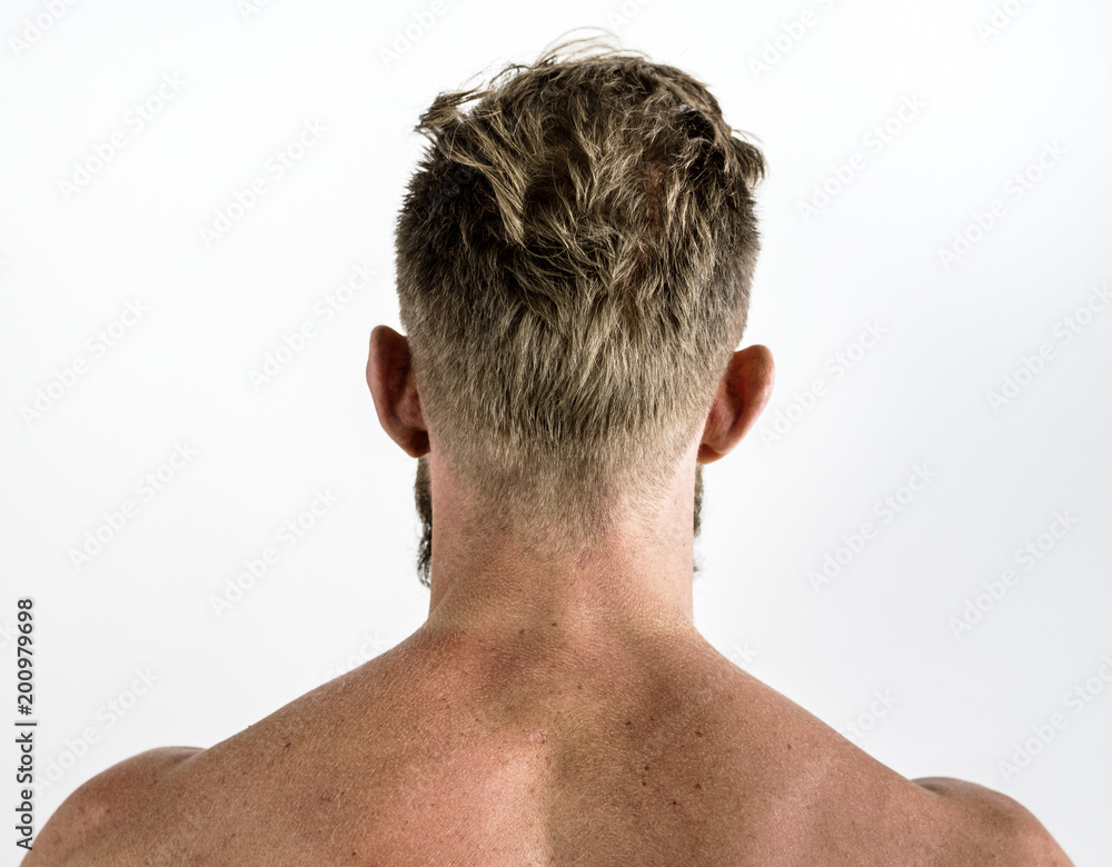 Obraz premium Portrait of white man isolated