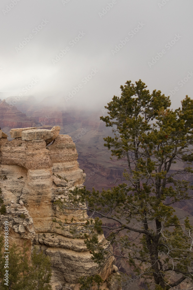 Views of South Rim at Grand Canyon National Park, Arizona Views of South Rim at Grand Canyon National Park, Arizona