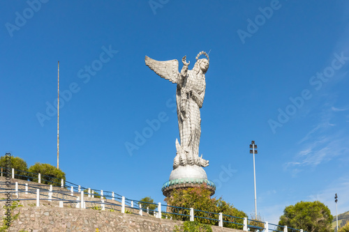 Statue of the Virgin of the Panecillo Quito