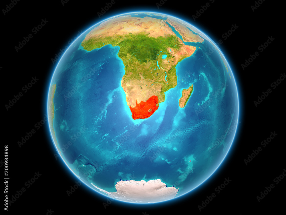 South Africa on planet Earth South Africa on planet Earth