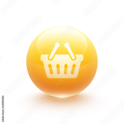 icône web panier shopping