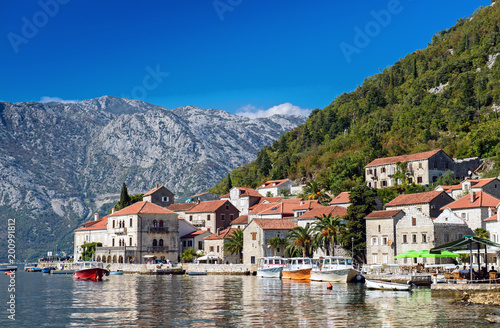 Perast town iMontenegro