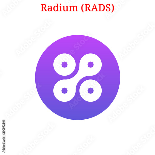 Vector Radium (RADS) logo