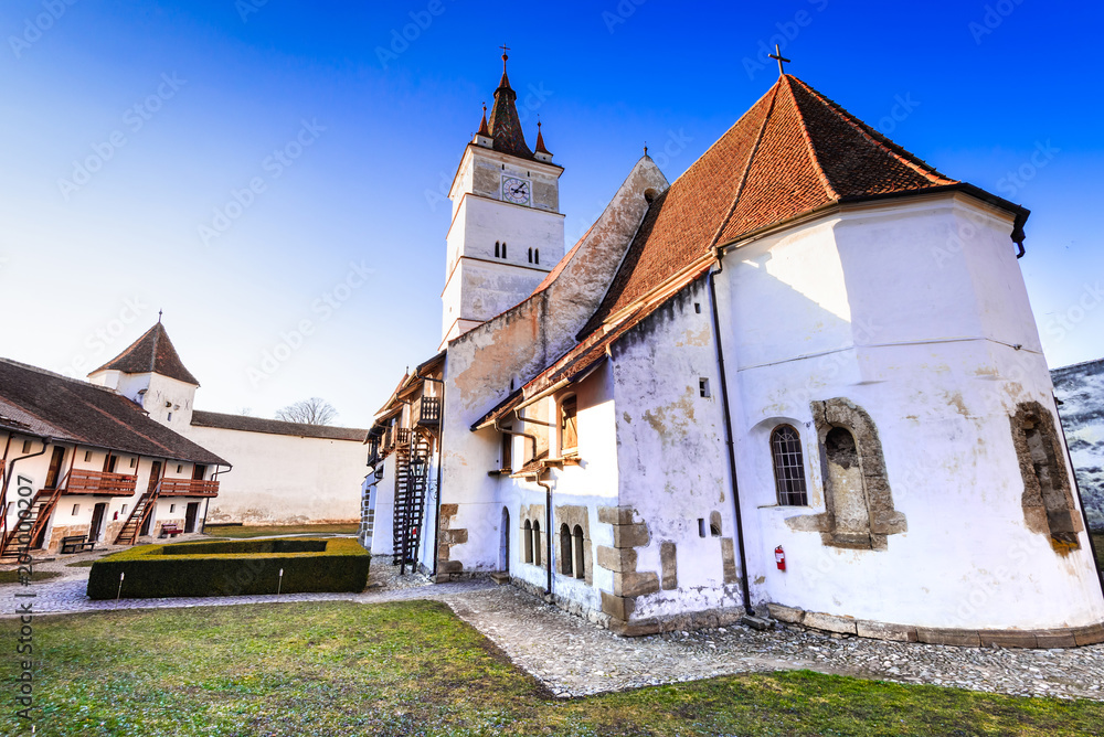 Harman fortified church, Transylvania, Romania