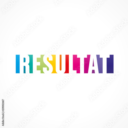 mot "résultat"