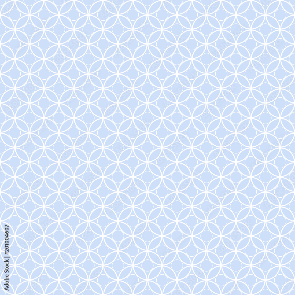 Fototapeta premium Quatrefoil geometric seamless pattern
