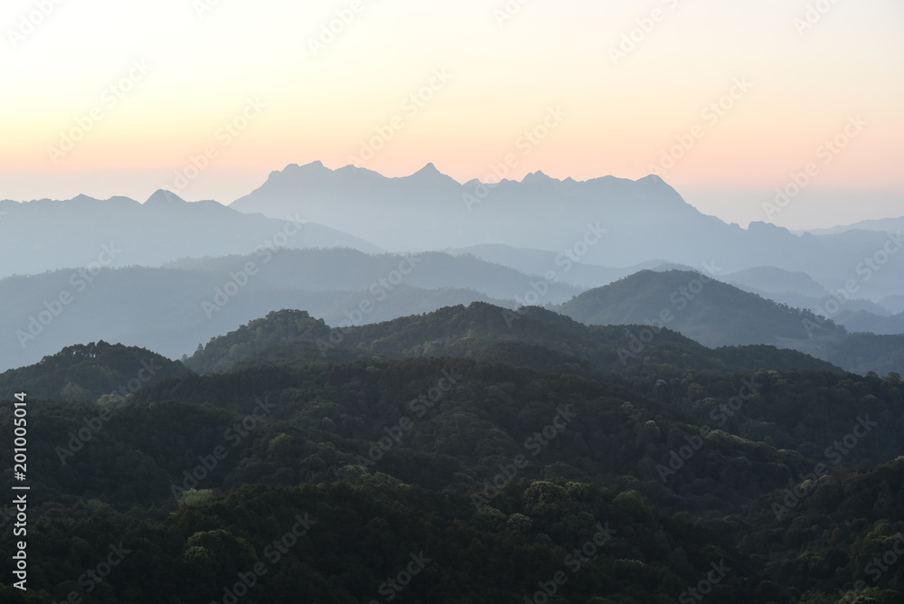 Obraz premium Chiangdao mountain