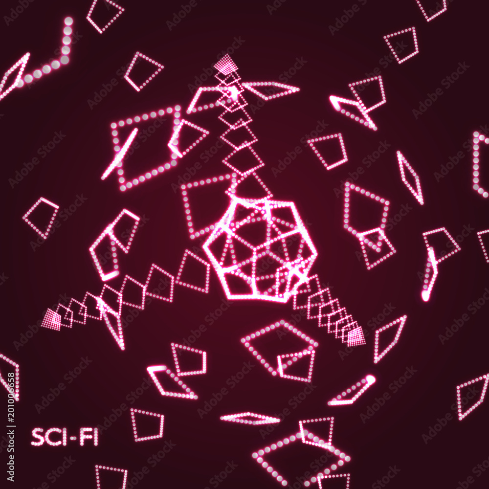 Abstract background. Futuristic technology style. Vector illustration. Abstract background. Futuristic technology style. Vector illustration.