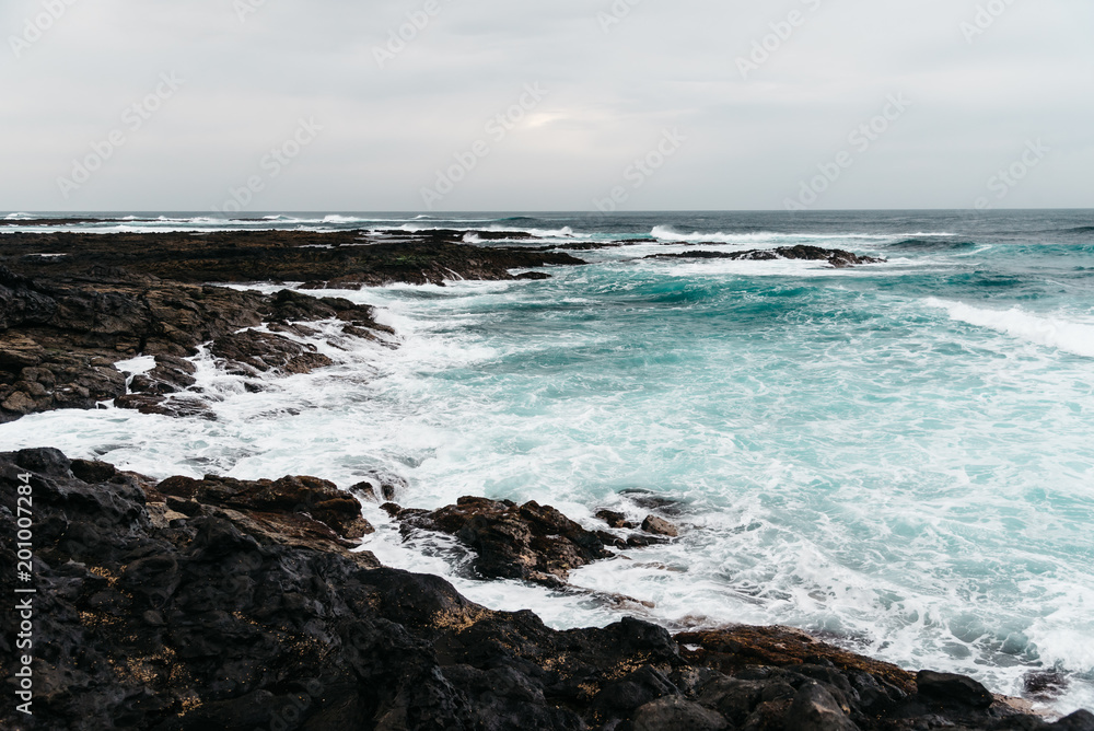 Scenic view of sea against sky Scenic view of sea against sky